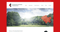Desktop Screenshot of chrzescijanskaporadnia.pl